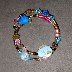 Memory wire bracelet